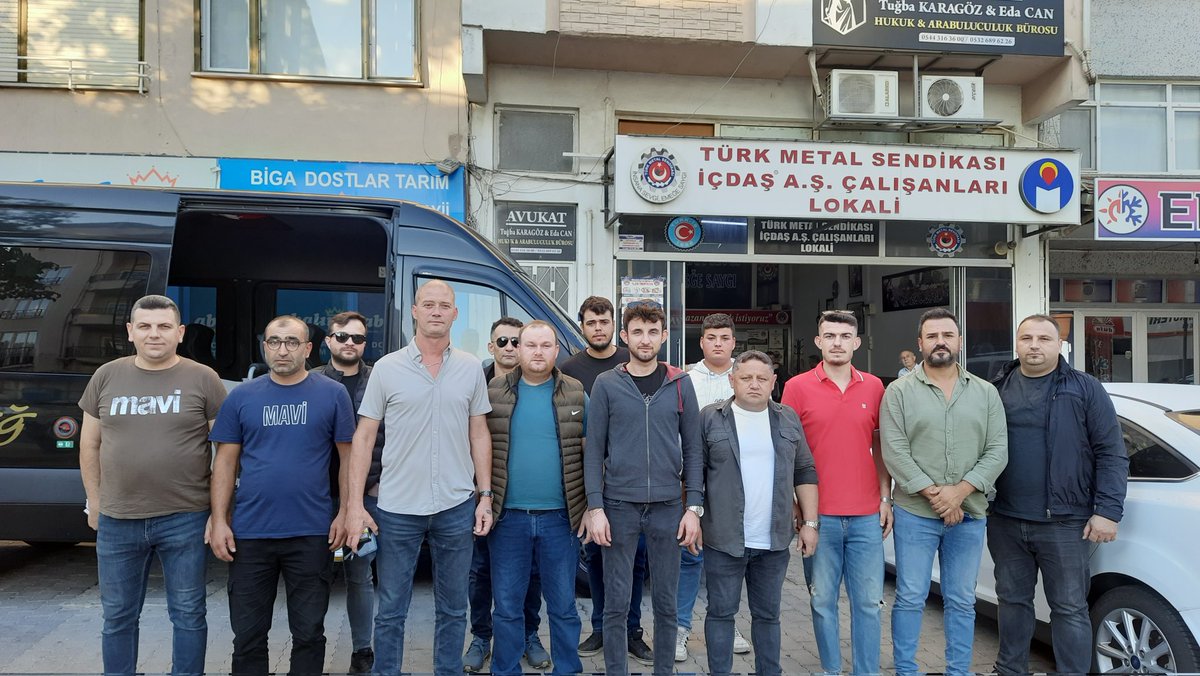 TmsBiga1Sb's tweet photo. Sendikamızın Ankara'daki 5 yıldızlı Akyurt Anadolu Termal Otel'inde gerçekleşecek eğitime Biga 1 Nolu şubemizden 10 üyemiz katılacaktır.Türk Metal Sendikası lokalimizden uğurladığımız üyelerimizin başarılı bir eğitim dönemi geçirmelerini temenni eder hayırlı yolculuklar dileriz https://t.co/9rgKcpll2V