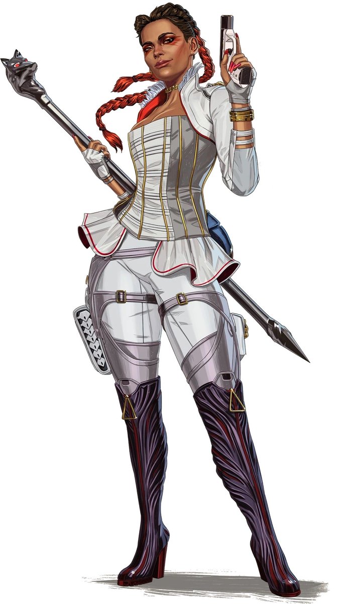 Qqvood's tweet photo. @normiekazumi Loba from apex legends https://t.co/JKSoWCDHIE
