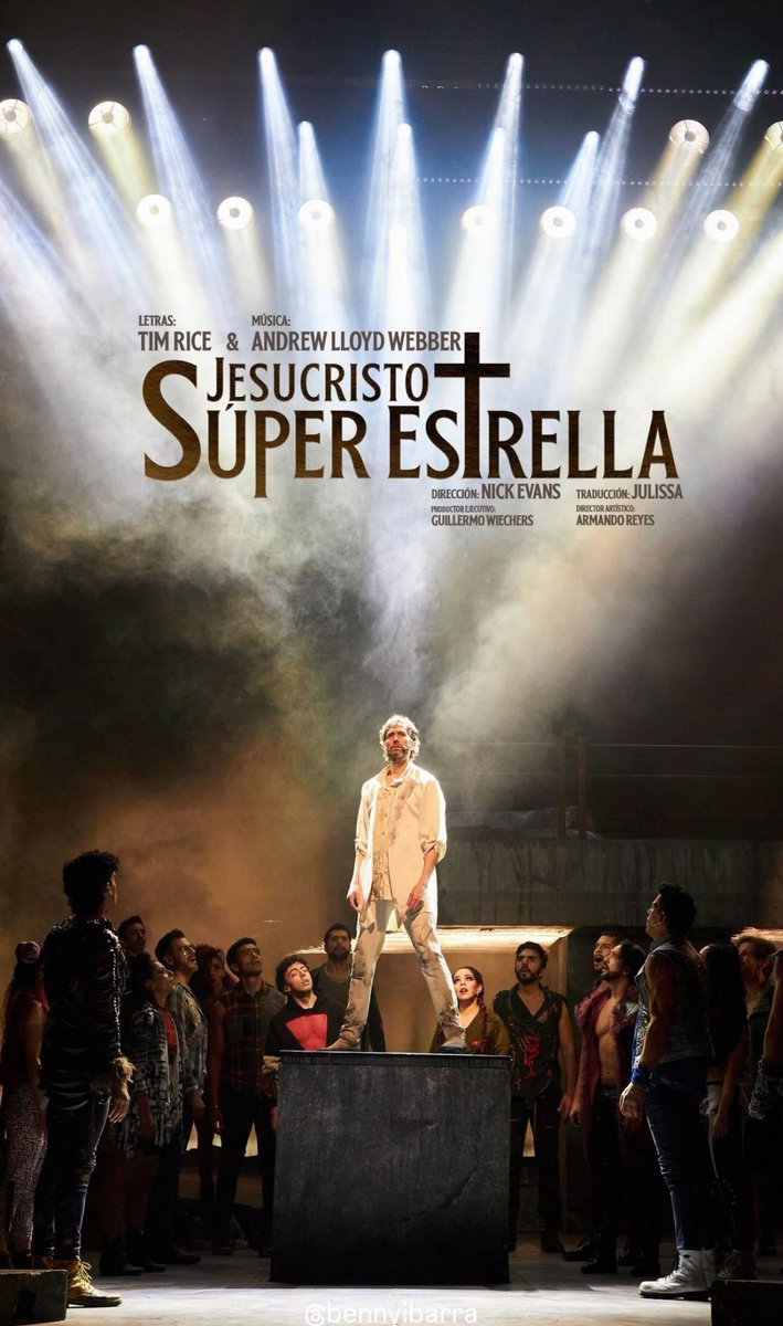 Y así es como <a href="/bennyibarra/">Benny Ibarra De Llano</a> llena con su presencia el escenario de <a href="/JesucristoSE_MX/">Jesucristo Súper Estrella</a> 

Del 4 de octubre al 3 de noviembre
Boletos en Taquilla y Ticketmaster

📸 by <a href="/luisreyes_foto/">Luis Reyes Foto</a>