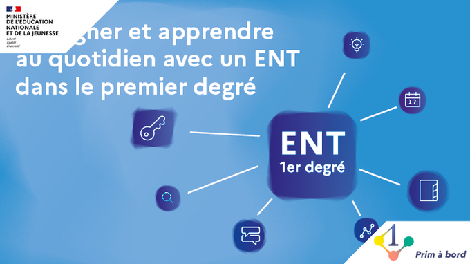Enseigner dans le 1er degré avec le numérique tweet media