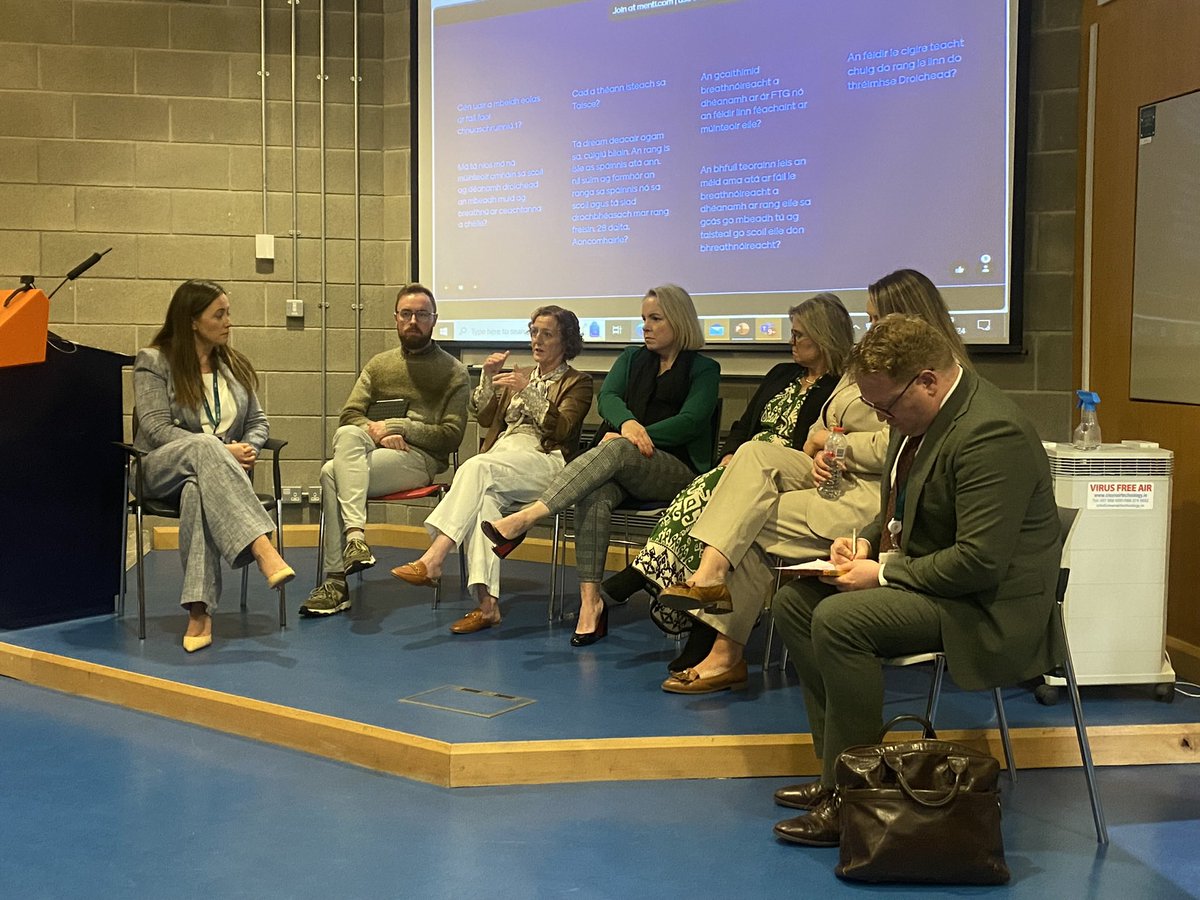 Gaeilge i nDámh an Oideachais CMgS (@moidmic) on Twitter photo Pléphaineál an iarnóin- ag freagairt ceisteanna na nOidí Nuacháilithe, Caoimhe Uí Nioclás <a href="/Oide_Droichead/">Oide Droichead Induction</a> Mícheál Ó Caoilte <a href="/Education_Ire/">Department of Education and Youth</a> Olivia Ní Chanainn Rónán Ó Muiri, Caitriona Ní Mhurchú, Éabha NíChualáin Deirble Ní Chonghamhna Pléphaineál an iarnóin- ag freagairt ceisteanna na nOidí Nuacháilithe, Caoimhe Uí Nioclás <a href="/Oide_Droichead/">Oide Droichead Induction</a> Mícheál Ó Caoilte <a href="/Education_Ire/">Department of Education and Youth</a> Olivia Ní Chanainn Rónán Ó Muiri, Caitriona Ní Mhurchú, Éabha NíChualáin Deirble Ní Chonghamhna