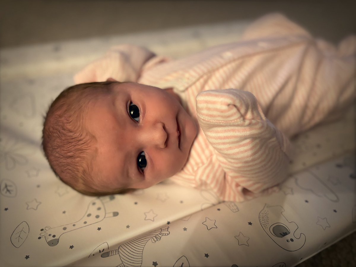 AmyKeast88's tweet photo. My perfect little sleep thief 😍 Indiana Grace Minney - welcome to the team 🥰 https://t.co/2wmDYTf84x