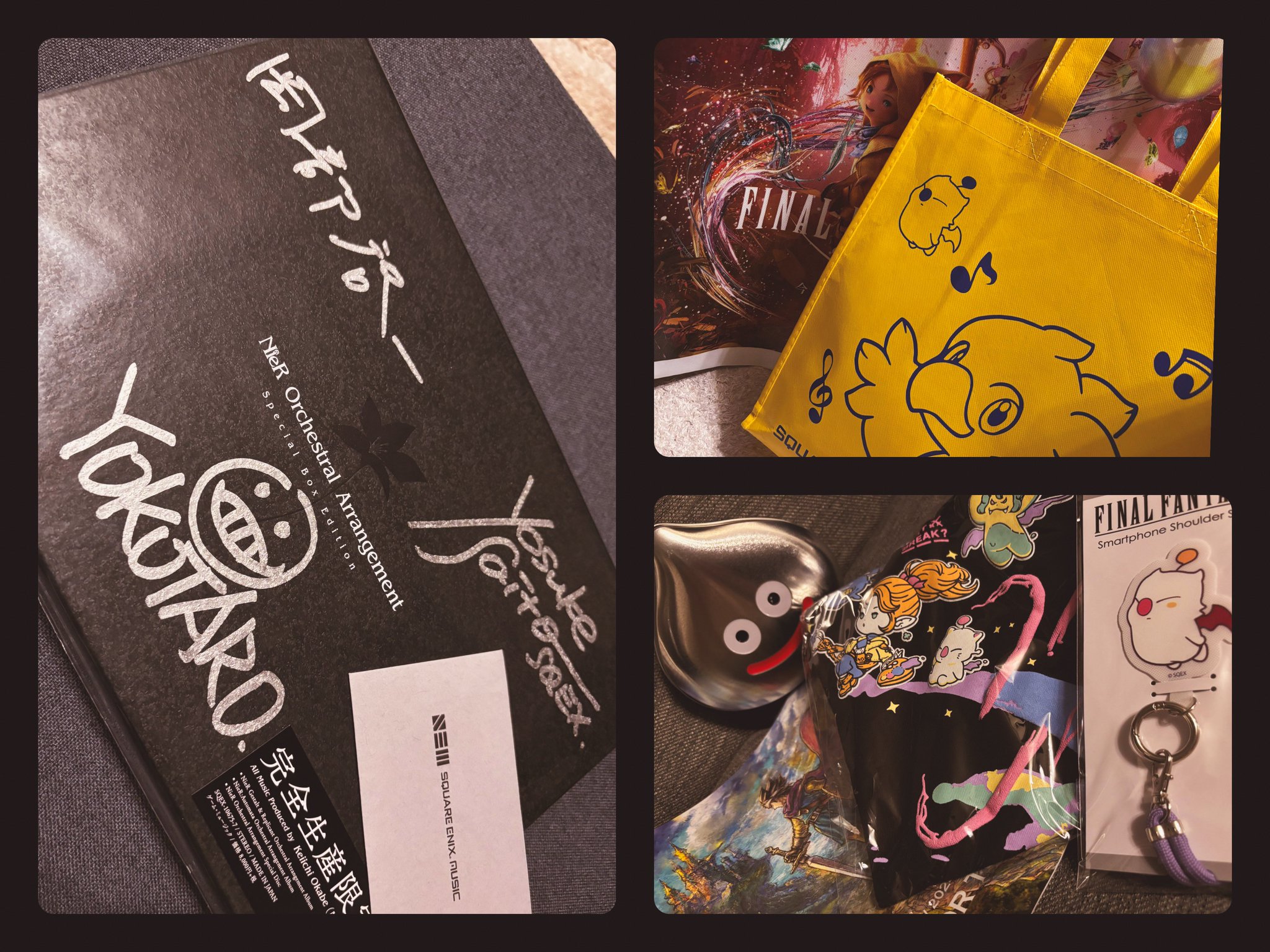 tgs2024 会場限定 アクリルパネル3種セットサイン入り TOKYO GAME SHOW