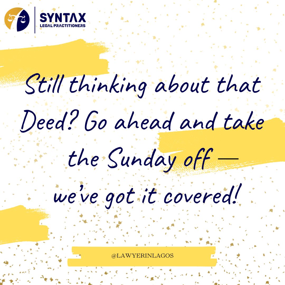 LawyerInLagos's tweet image. #Weekend #Rest #Syntaxlp #Lagos