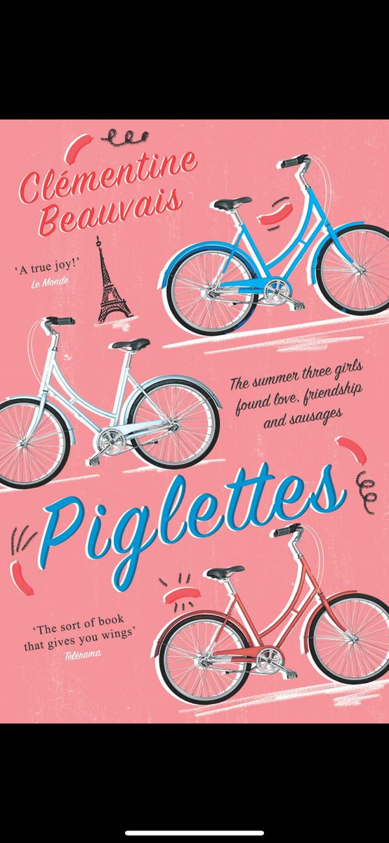 Discovered via a recommendation from Katherine Rundell on IG, &amp; the reason why I have been giggling and crying on the train for the last 90 mins: Clémentine Beauvais’s own translation of her superb YA novel Piglettes. Absolutely wonderful.