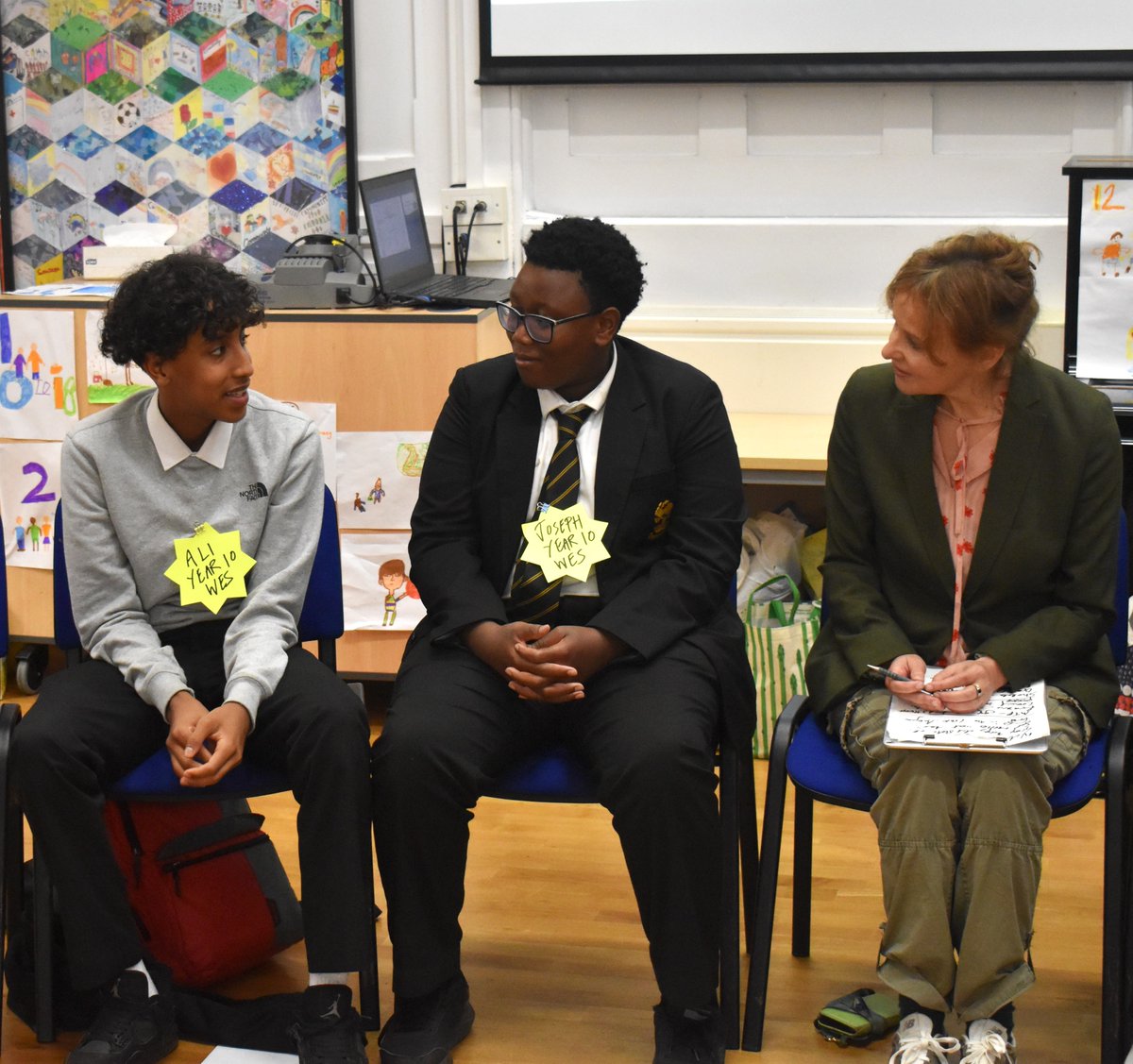 We held our first ever event in an independent school  <a href="/CavendishSchool/">The Cavendish School</a> this week, with girls from all the closest comprehensives explaining the value of diversity. A max crowd of 50 parents at <a href="/HampsteadParoch/">Hampstead Parochial</a>, and a more intimate chat down at Christ Church School. Here's to '25