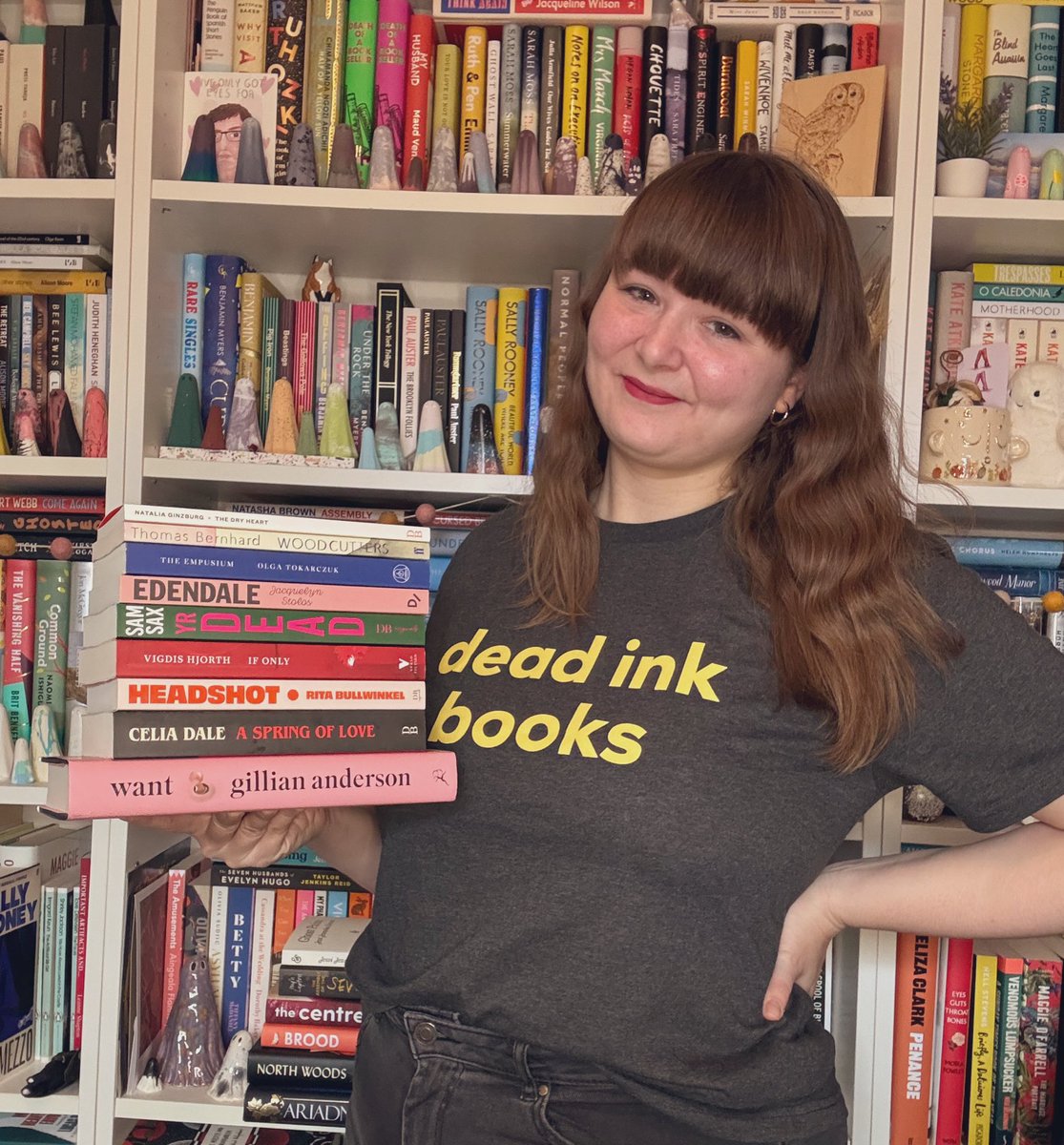 Nat Marshall (@natmarshall88) on Twitter photo Will come as a shock to no one that I have bought new books!
Most of these from <a href="/deadinkbookshop/">deadinkbookshop</a> and whilst I have not been there, I have bought the t-shirt Will come as a shock to no one that I have bought new books!
Most of these from <a href="/deadinkbookshop/">deadinkbookshop</a> and whilst I have not been there, I have bought the t-shirt