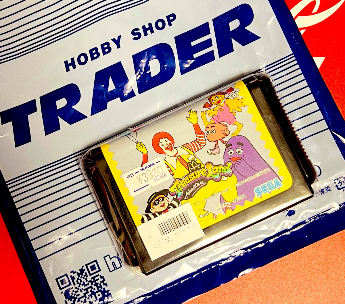 メガドライブ マクドナルド トレジャーランドアドベンチャー ソフト 
