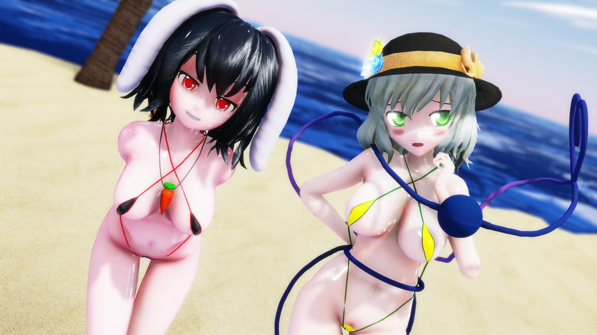 oidahiro's tweet photo. たまに触りたくなるMMD
前触ったときに紐色変えられるの気づいた https://t.co/jEIKq4j1n3