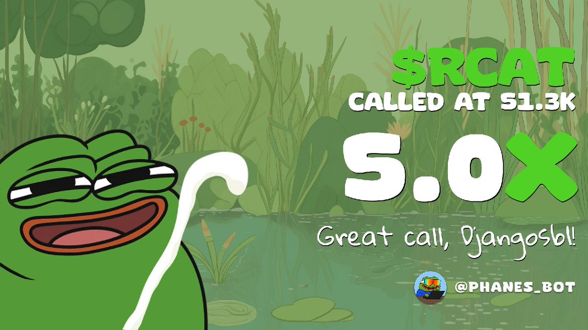 Goku_alphacalls's tweet image. $RCAT Hit 255K 🐱🐱🐱

Called in my private lounge by member @ 51K

5️⃣x from call ✅✅

2YR72Qtd4Z4odM9TNXLbdJRCsyYQj13p7FcfNBR8pump

#RCAT #RDOG #SOL #Solana