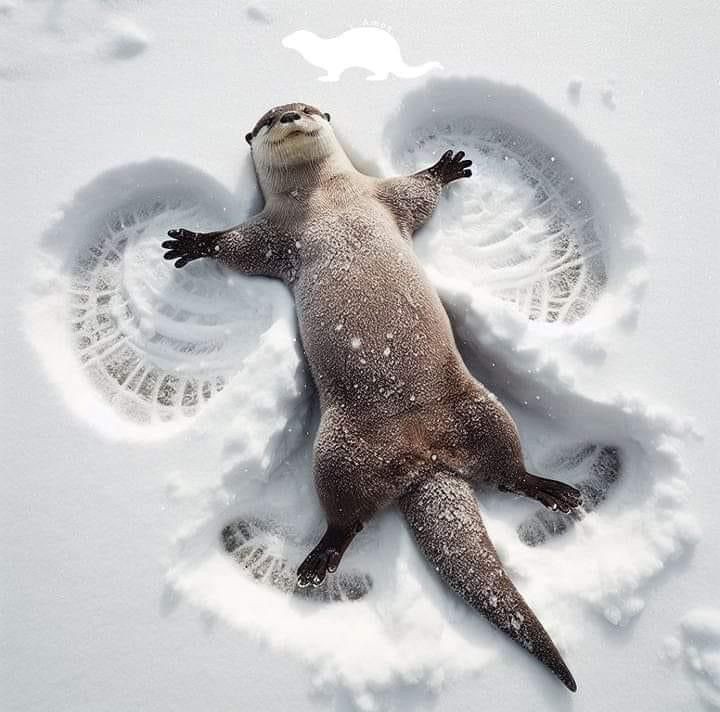 otter_fans_club's tweet photo. Yay winter is coming https://t.co/0ZmqbnEmDO