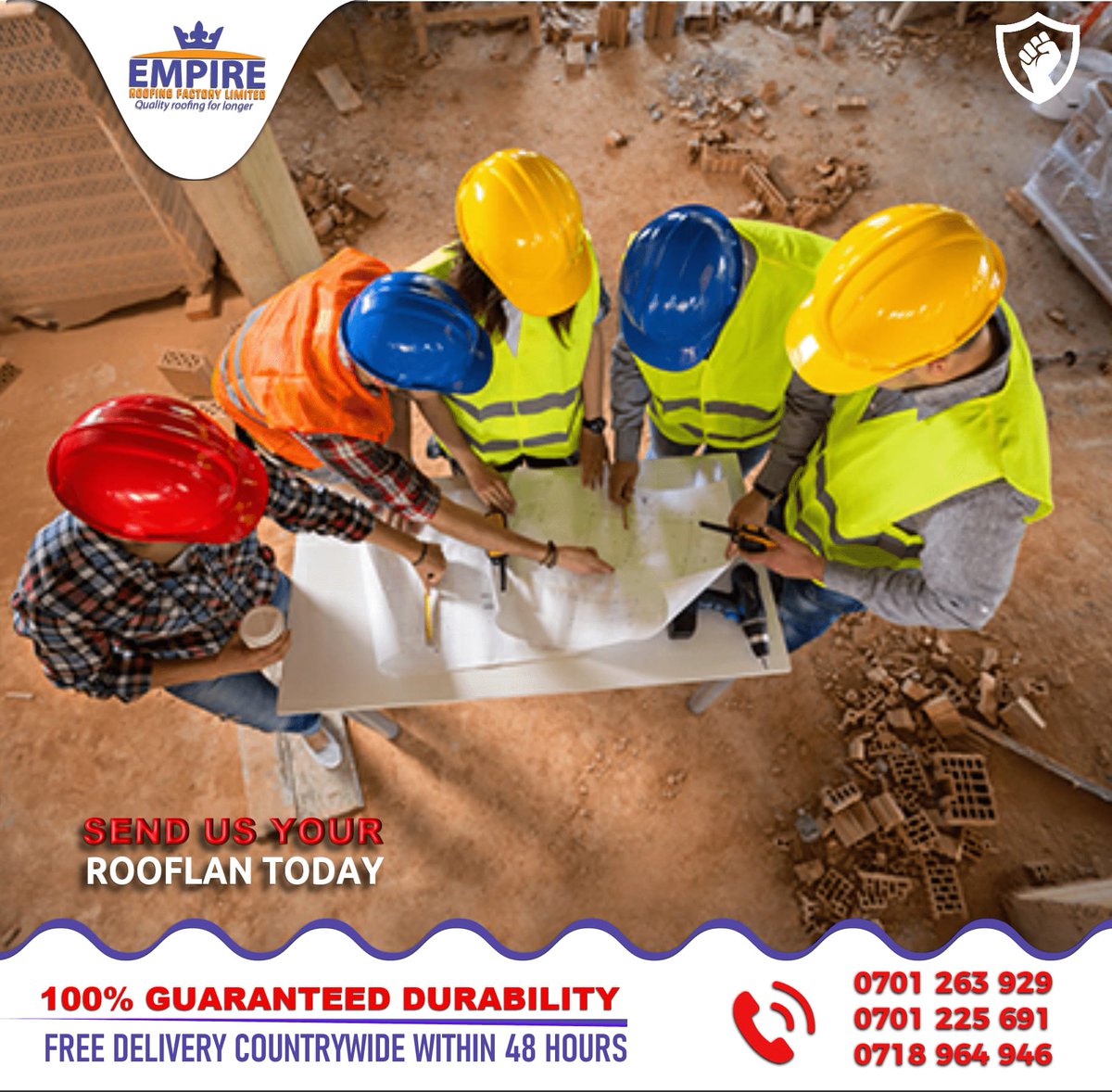 RoofingFactory's tweet photo. We treat every construction projects differently.

Different specifications,
Different Timelines,
Different End user.

You are unique to us.

0701 263 929

#Empireroofingsolutions
#GetServedFast https://t.co/J36cGtTBx7