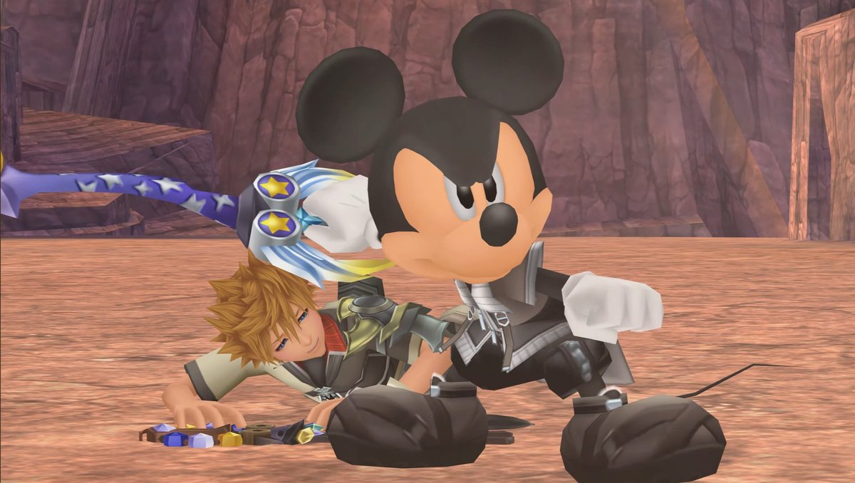 Key_Cast's tweet photo. "peak character design" and it's just a mouse with a giant key https://t.co/y7IrKaKfY2