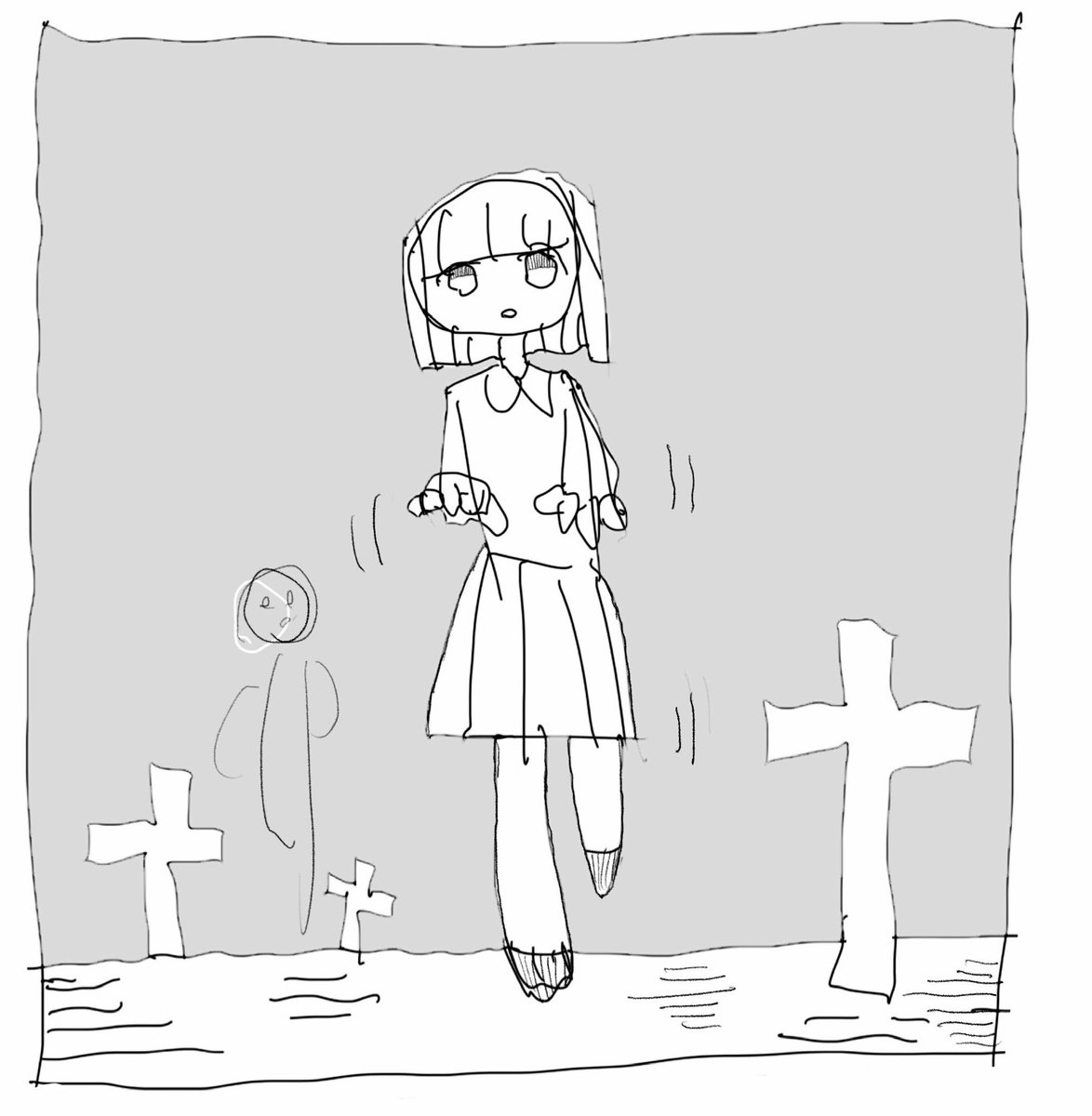 ゾンビの事を考えてすごした 