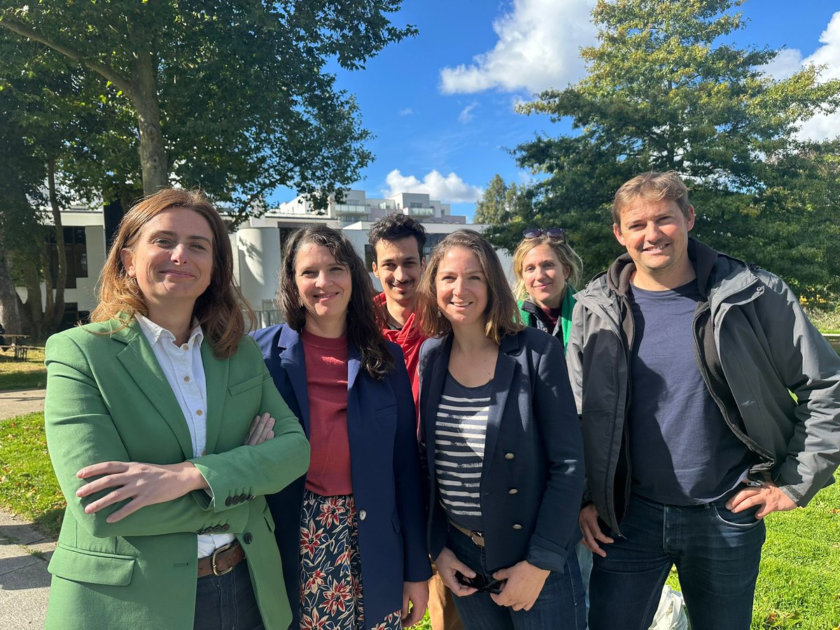 Grand bonheur d’accueillir <a href="/marinetondelier/">Marine Tondelier</a> en #Bretagne! 
  
«On a énormément de nouvelles adhésions, quasiment plus de nouveaux adhérents en 2024 qu’on en avait en 2017 et <a href="/EELV/">Les Écologistes - EELV</a> est devenu le préféré des Français, avec 40 % d’opinions positives!»

On continue!