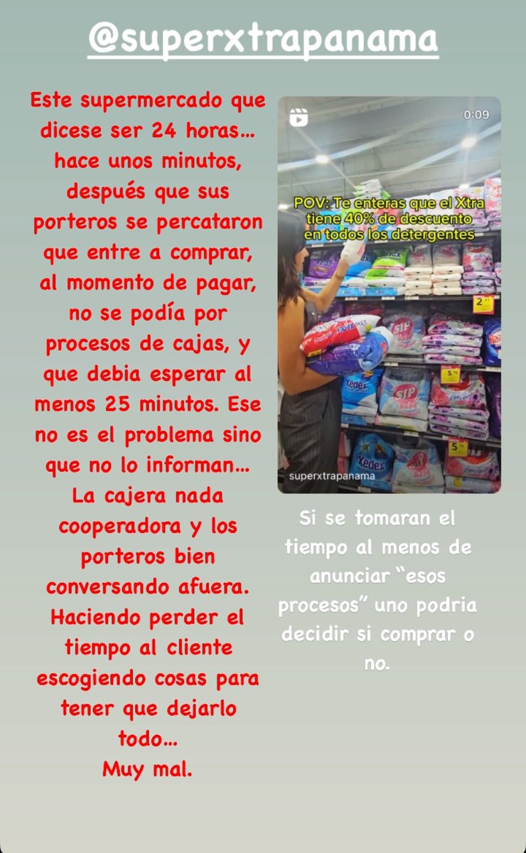 abdonjmv's tweet photo. @SuperXtraPanama @PrimeraDamaPma @mulinomaricel https://t.co/DzXccW2f4J
