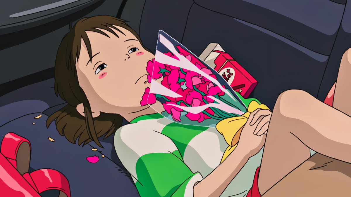 anime_'s tweet photo. Spirited Away 🌺 https://t.co/sCj1Lrh9BS