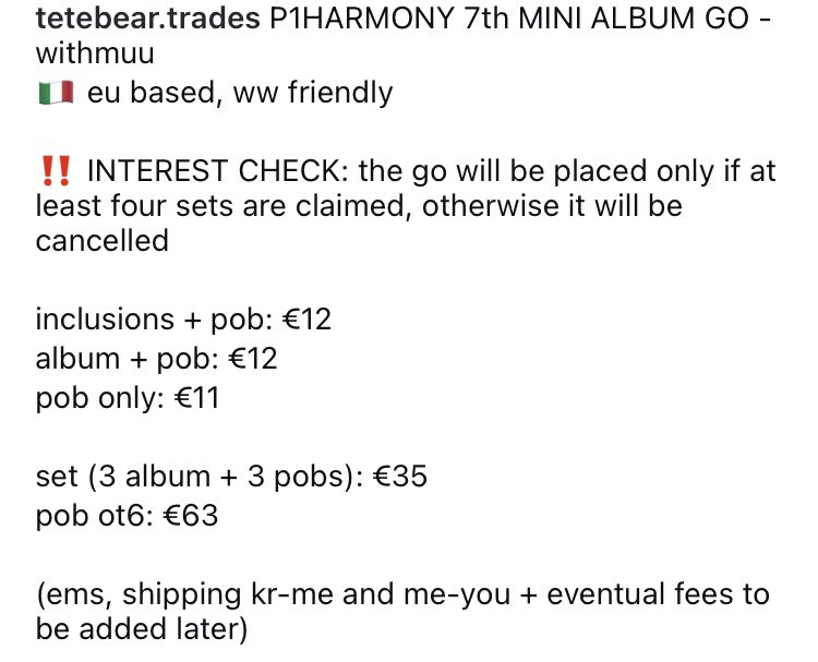 hevronstairs's tweet photo. hi guys! i am hosting a go, pob preview in pics
AM HELPING A FRIEND TO WIN THEIR 1st FANCALL!
info in pics, if interested my ig is tetebear.trades ๐
please rt ๐๐ป
eu trades and ww friendly
#P1Harmony #P1H #P1ECE #sad_song #SADSONG3RDWIN https://t.co/aXYlcSgpSw