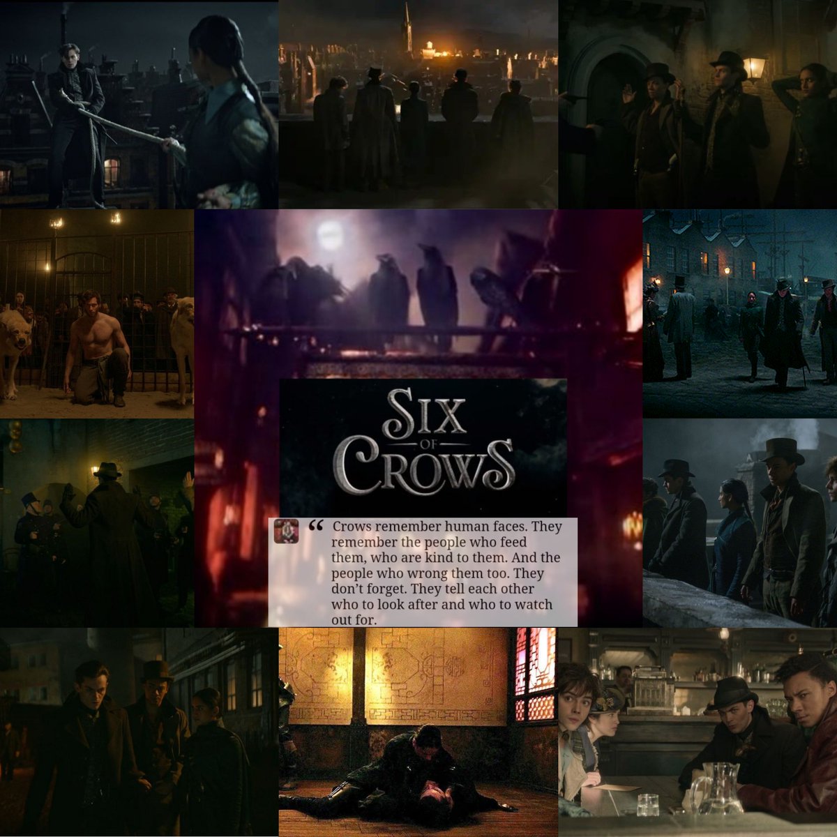 sixofcrowsxm6's tweet photo. Happy birthday to the best book in the world!!! 🖤⚔️💰🫀🐺
#SixOfCrowsSpinoff #SaveShadowAndBone https://t.co/pqebHxGXx3