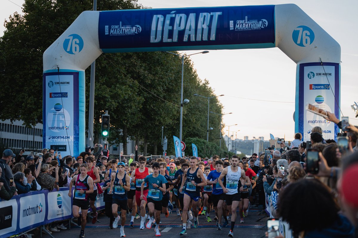 Revivez en images la 1ère journée des courses ! 🏃🏻‍♀️

Un grand bravo à tous les coureurs du 5km Matmut #néspourbouger et du 10km de Rouen 👏🏻👏🏻

#seinemarathon76