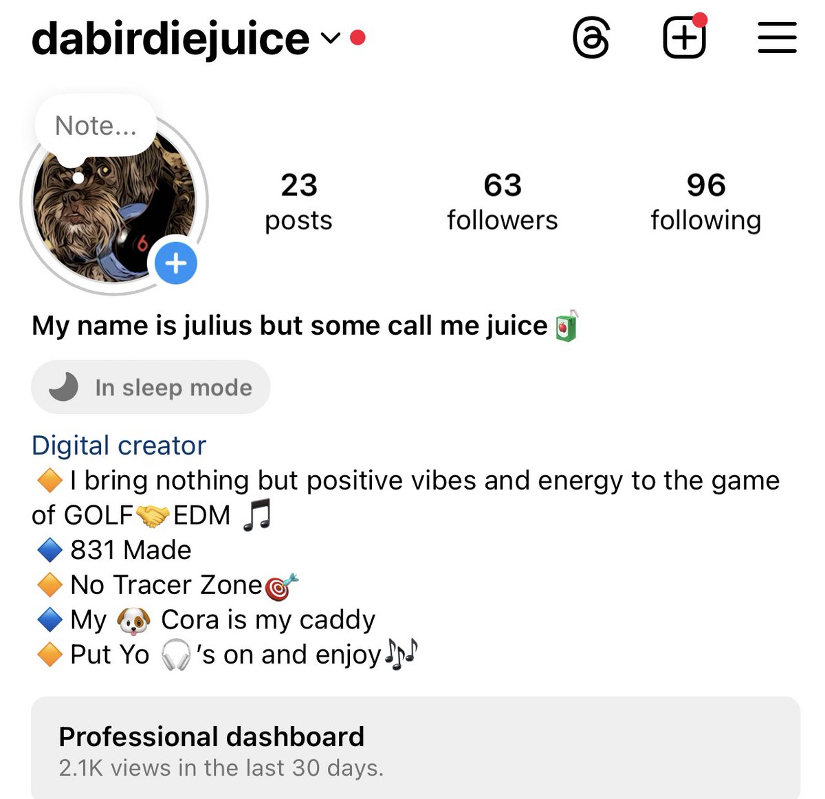 For those that love golf! Here’s my golf ig🤟🏽 im back to hustling for time! Cryptojuice x Birdiejuice🤝 lfg