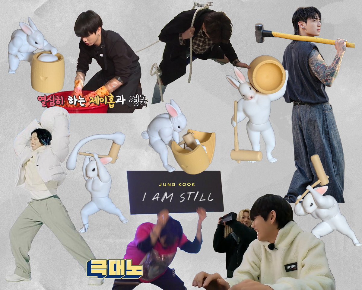 tF6AK8MkEO5bwJN's tweet image. 思ったよりずっと小さくて思ったより901万倍ぐぅたんwwwどのぐぅも何か見た事あんだよな～って思ったから並べてみた🐰💜
これはもう似てるとかいう次元じゃないと思うんだ🤣ありがとうみくるちゃん👍
いい衝動買いでした✨
グクペンさんにはコンプおすすめします笑
#JUNGKOOK
#筋肉ウサギ
#근육토끼