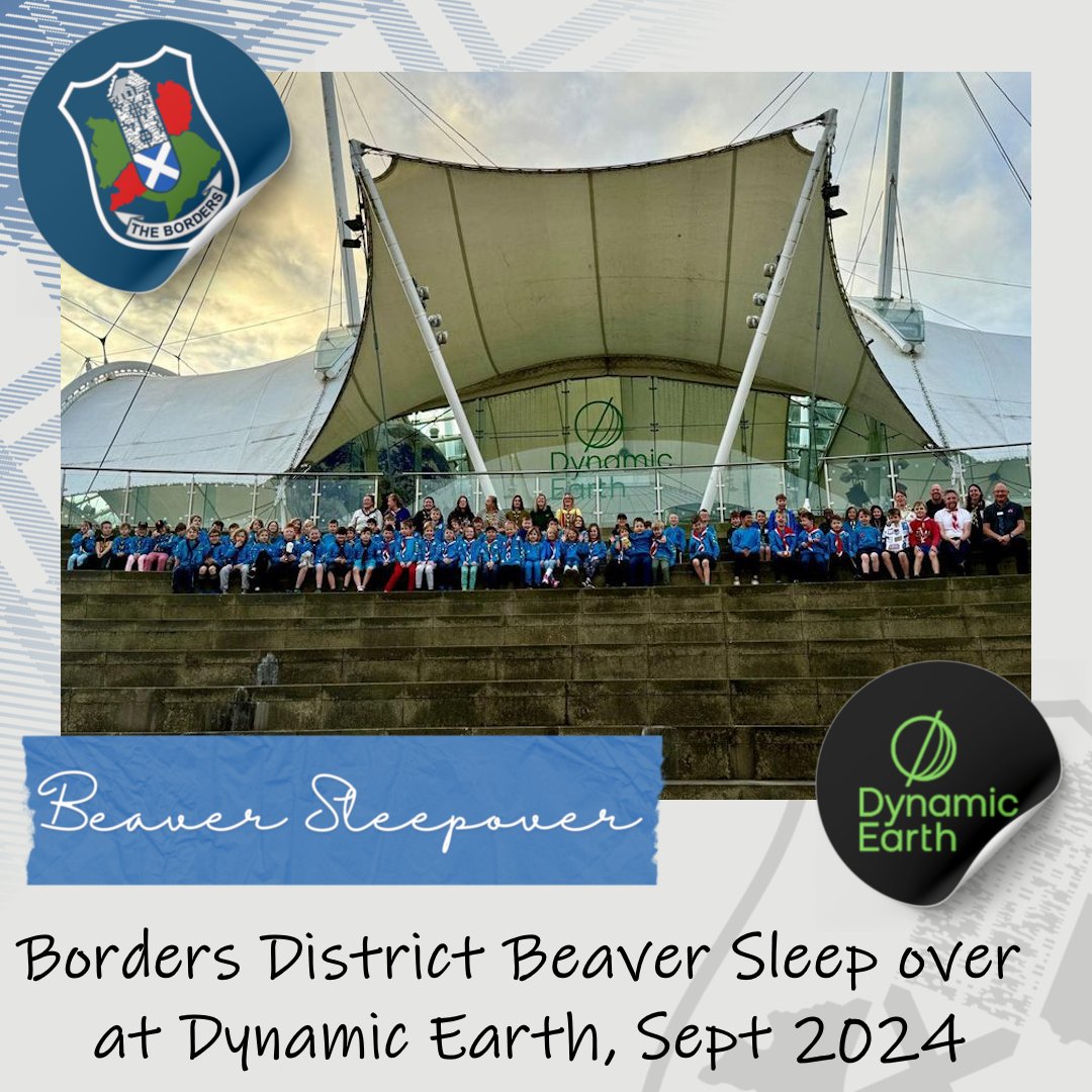 South East Scotland Scouts (@sesscouts) on Twitter photo Meanwhile, on the other side of Parliament, 60 Beavers from the Scottish Borders District took part in an incredible sleepover <a href="/ourdynamicearth/">Dynamic Earth</a> this weekend.
Well done to all and Dynamic Earth for making it such a great experience!
#SkillsForLife #DynamicEarth Meanwhile, on the other side of Parliament, 60 Beavers from the Scottish Borders District took part in an incredible sleepover <a href="/ourdynamicearth/">Dynamic Earth</a> this weekend.
Well done to all and Dynamic Earth for making it such a great experience!
#SkillsForLife #DynamicEarth