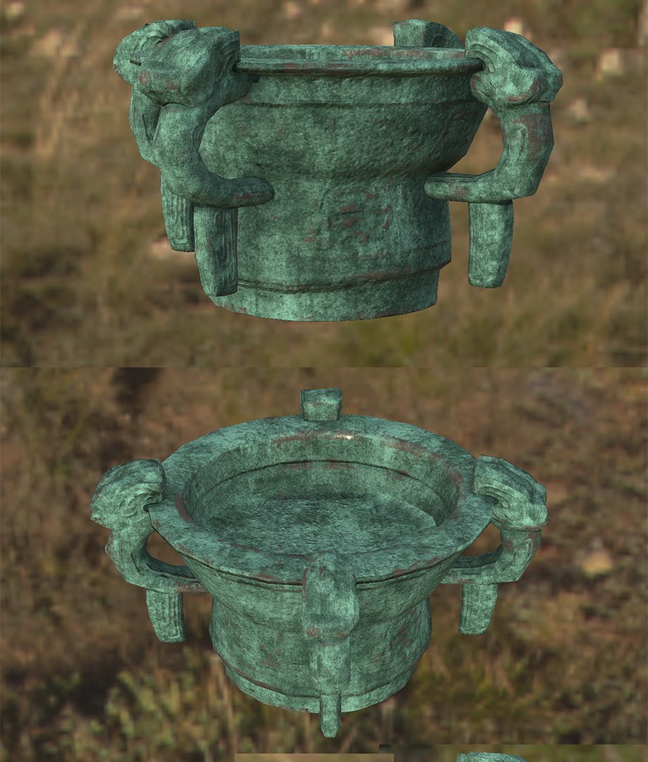 ankokuyamigetsu's tweet photo. oh sorry those pictures that I sended are too blur! I actually used Photoshop to mix them together. I have already modified these pictures and resolutions is ordinary to preview now. #3DCG #Zbrush #3Dartworks #Pot #3Dtechniques #Adobe #AutodeskMaya #photoshop https://t.co/vLdoww0LBf