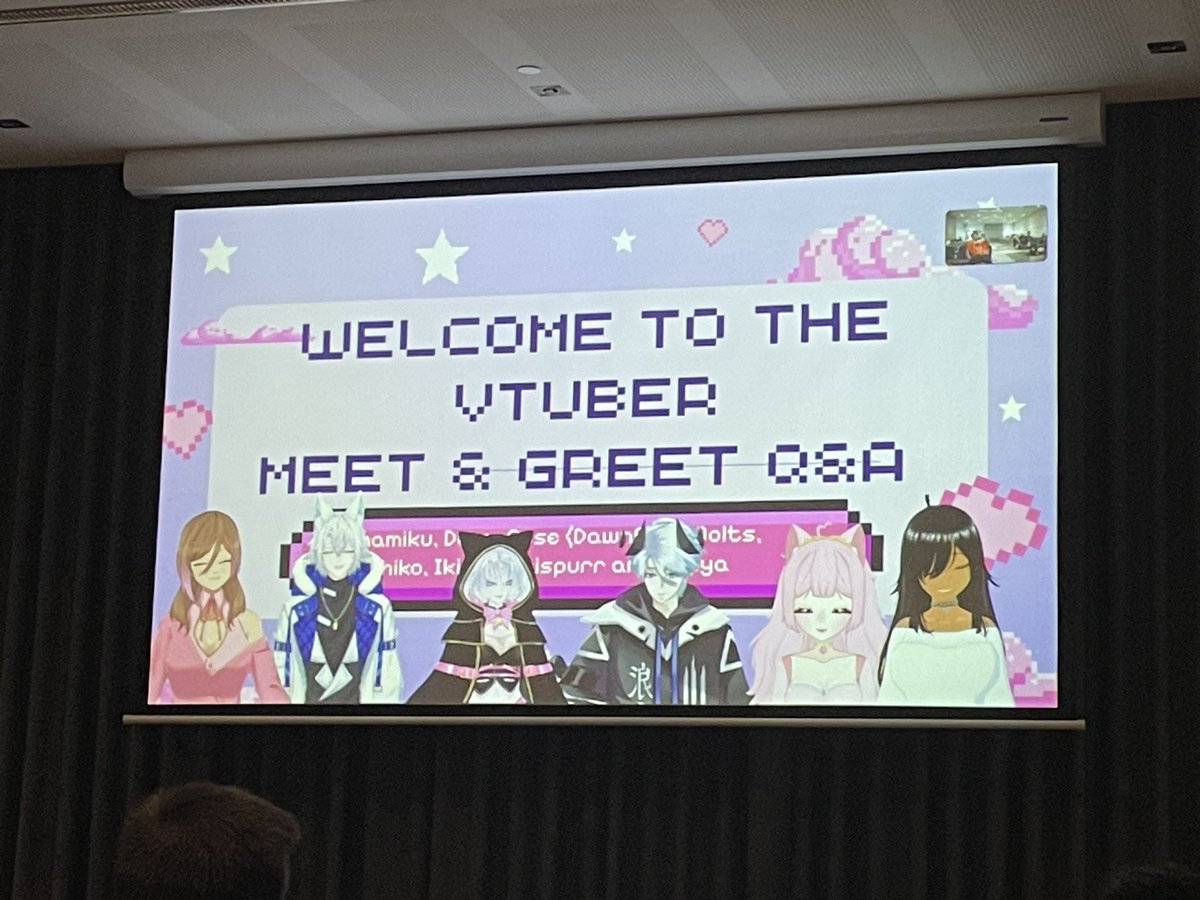 Now a Perth based VTuber Panel! With:
@DFRetro, <a href="/Rinamiku38/">🖤💕Rinamiku - Succubus EN-Vtuber💕🖤</a>, <a href="/JoLTS_VT/">JoLTS 🐱💖</a>, @Azegami_Rashiko, <a href="/DJ_Ikigai/">Ikigai 🌸イキガイ</a> &amp; <a href="/JunyaVT/">Junya💎VT</a>! Starting with some scuff but excited to support WATubers 🙏