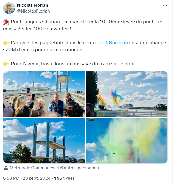 JEBA_JE's tweet photo. C'est sûr que les 1000 prochains passages de paquebots seront une chance pour la planète.
C'est assez fou de penser encore aux profits dans un monde que l'on sait fini ! https://t.co/lxFLX3JbCL