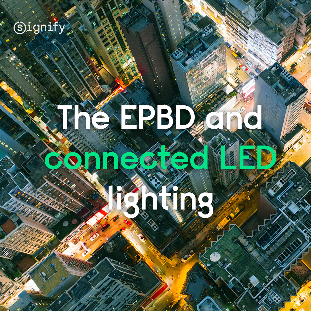 SignifyCompany's tweet image. Signify offers solutions today that help building owners comply with both the energy-efficiency and health and well-being requirements of the revised EPBD. Learn more 👉  signify.co/3zs76YX

#GreenSwitch #RenovationRevolution #connectedLEDlighting