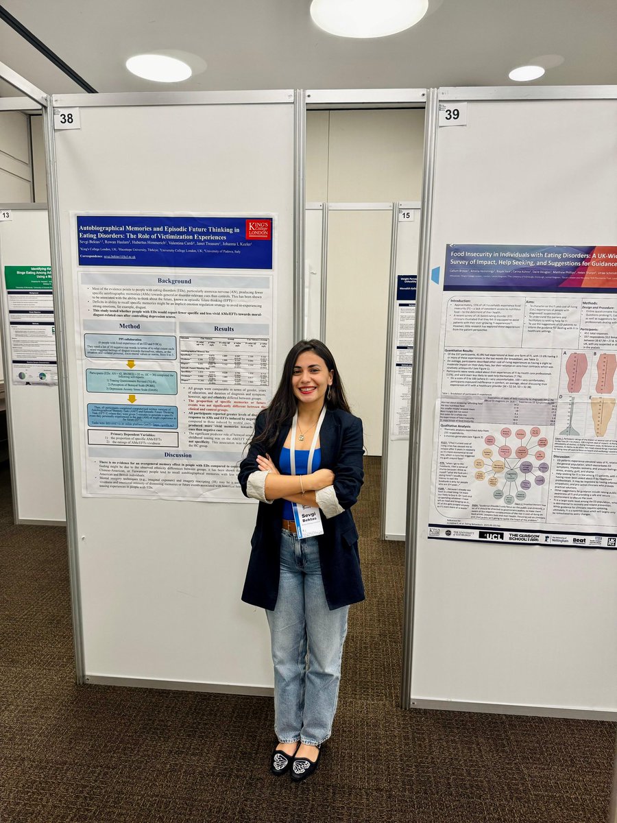 Sevgi presents “Autobiographical memories and episodic future thinking in eating disorders: The role of victimization experiences”