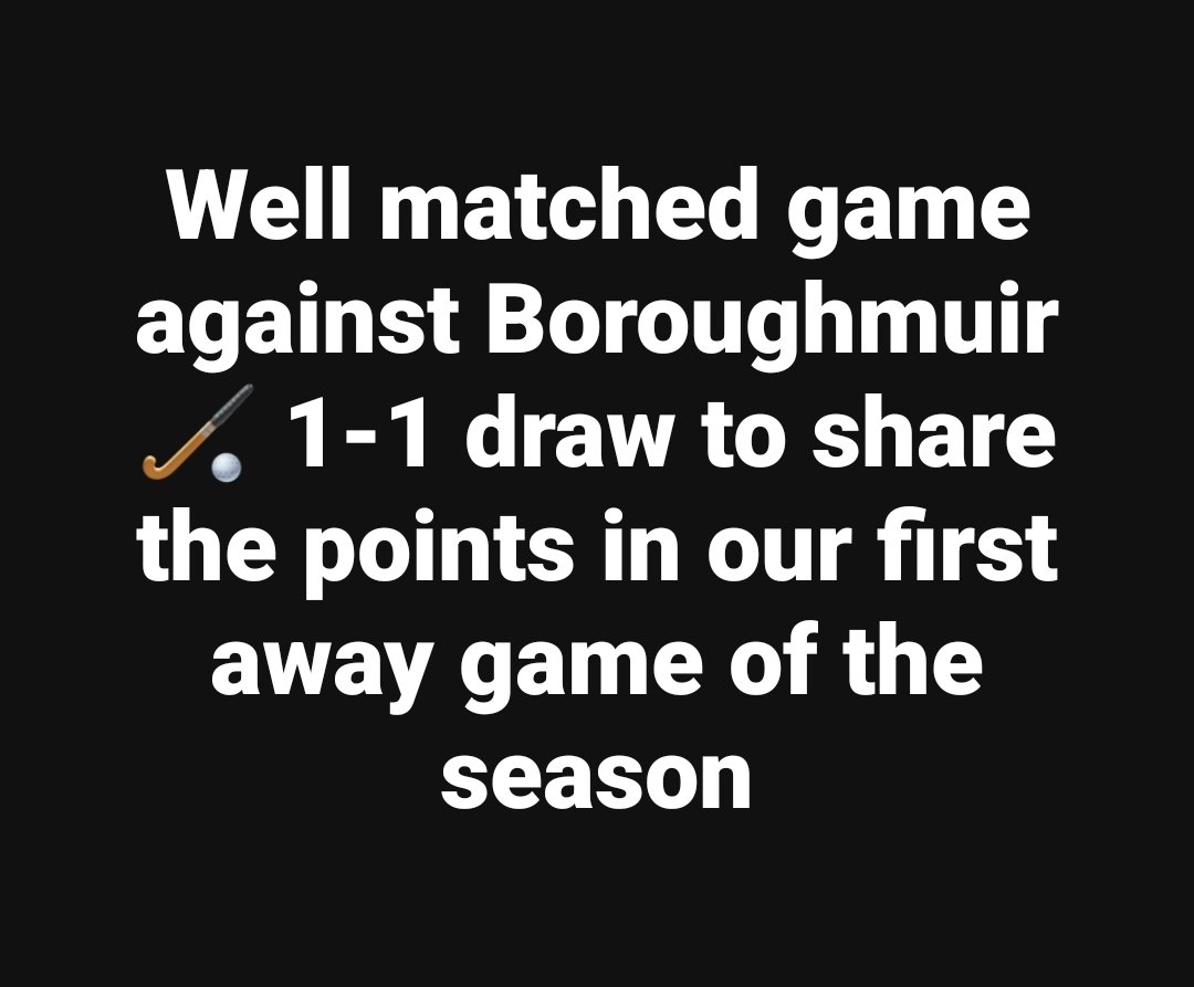 Always nice to play against old friends! 
<a href="/ScottishHockey/">Scottish Hockey</a> #ScottishHockey