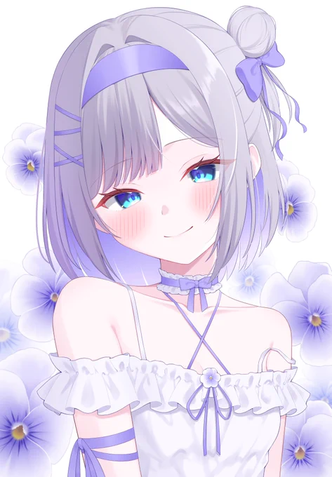 Vspoflos①花芽すみれ×スミレ#すぅあーと 