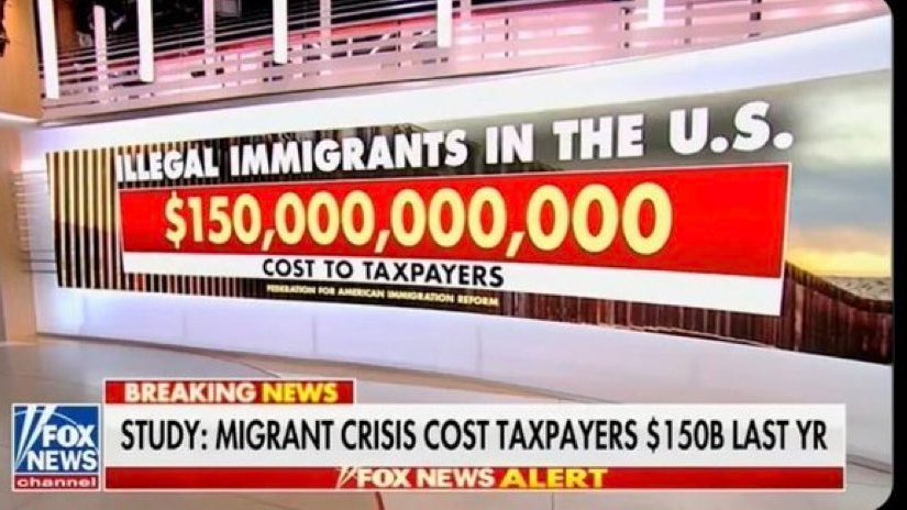 Yes, you are reading that correctly. It has cost the American taxpayer $150,000,000,000 on illegals. 

Are you ready for a change yet? 
Are you ready to turn the page?

Hey Harris. I am!!!