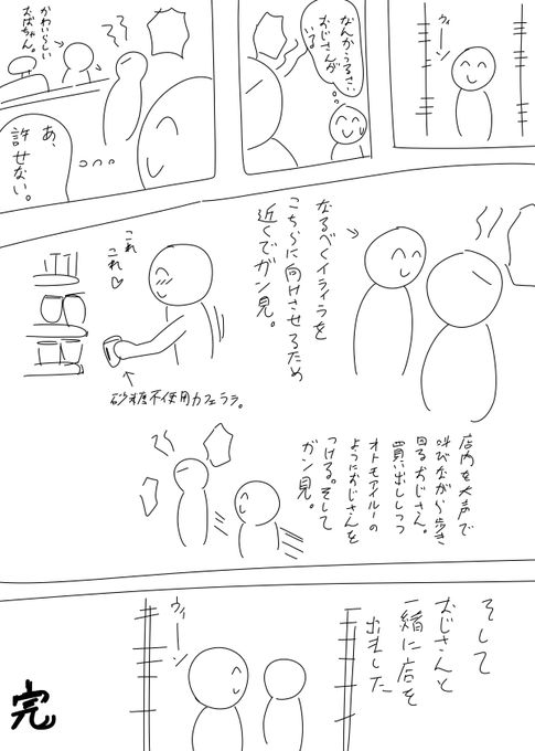 さっきコンビニ行った時の話・・・☕🌇 