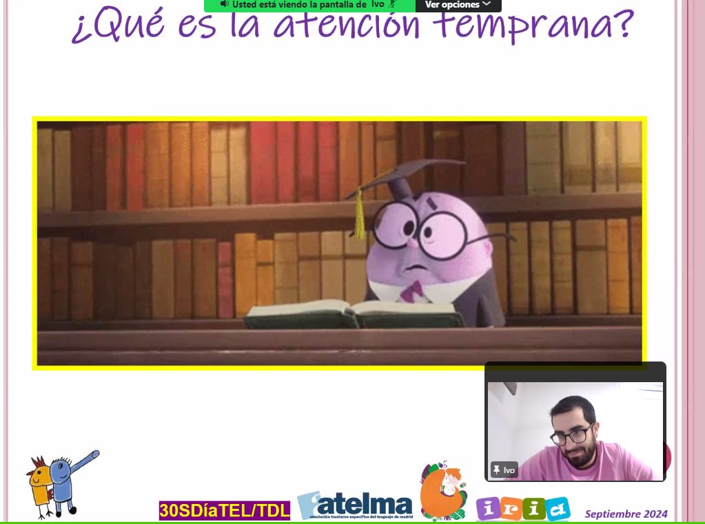 atelma_es's tweet photo. Hoy seguimos con el modulo 2 "Terapia Centrada en la Familia" con Iván Amado Fernandez de Centro de Atención Temprana y Tratamientos Psicopedagógicos Iria en el curso experto en TEL TDL Gracias https://t.co/gMF75jQf6k