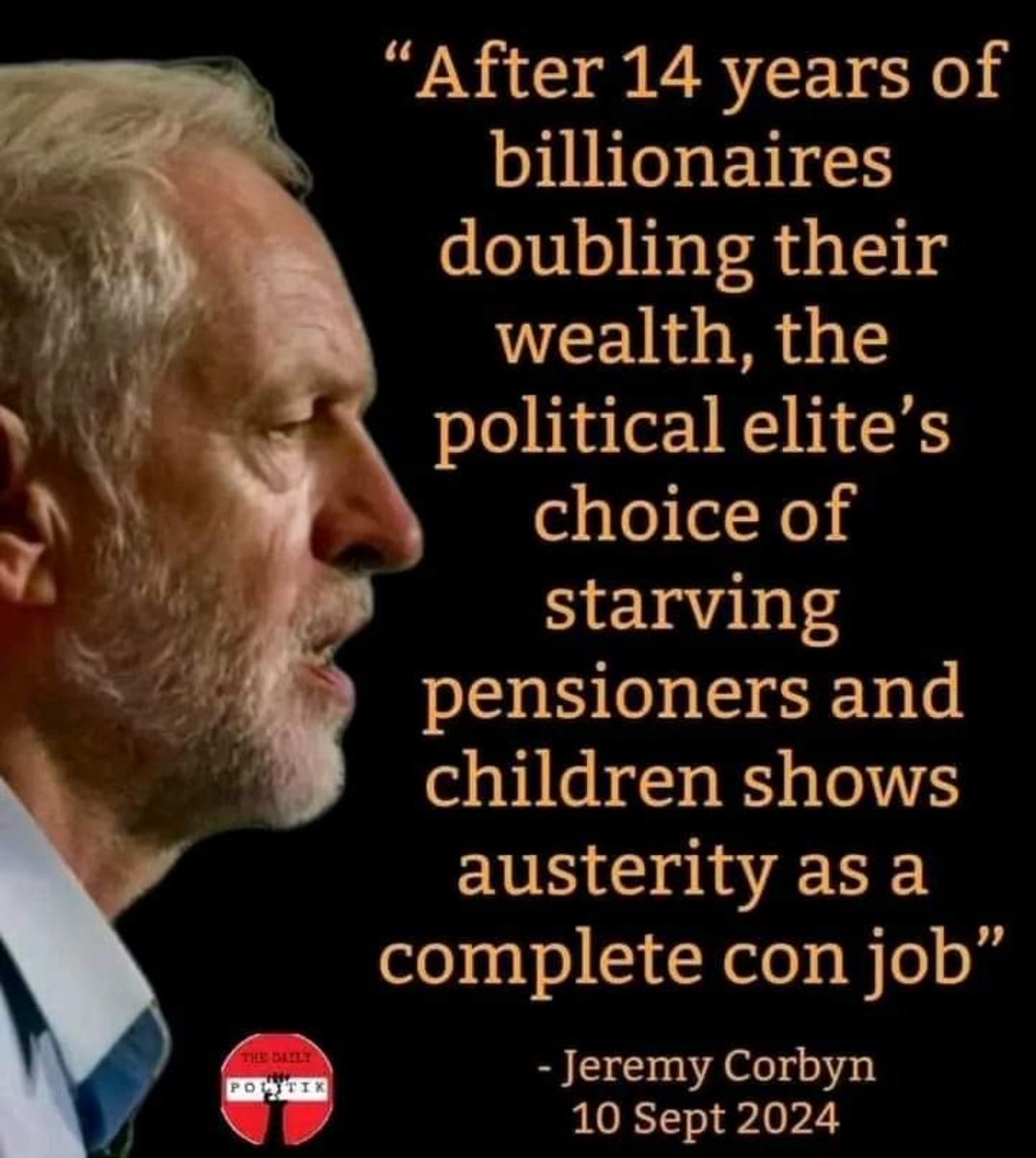 Corbyn spot on as usual...👇