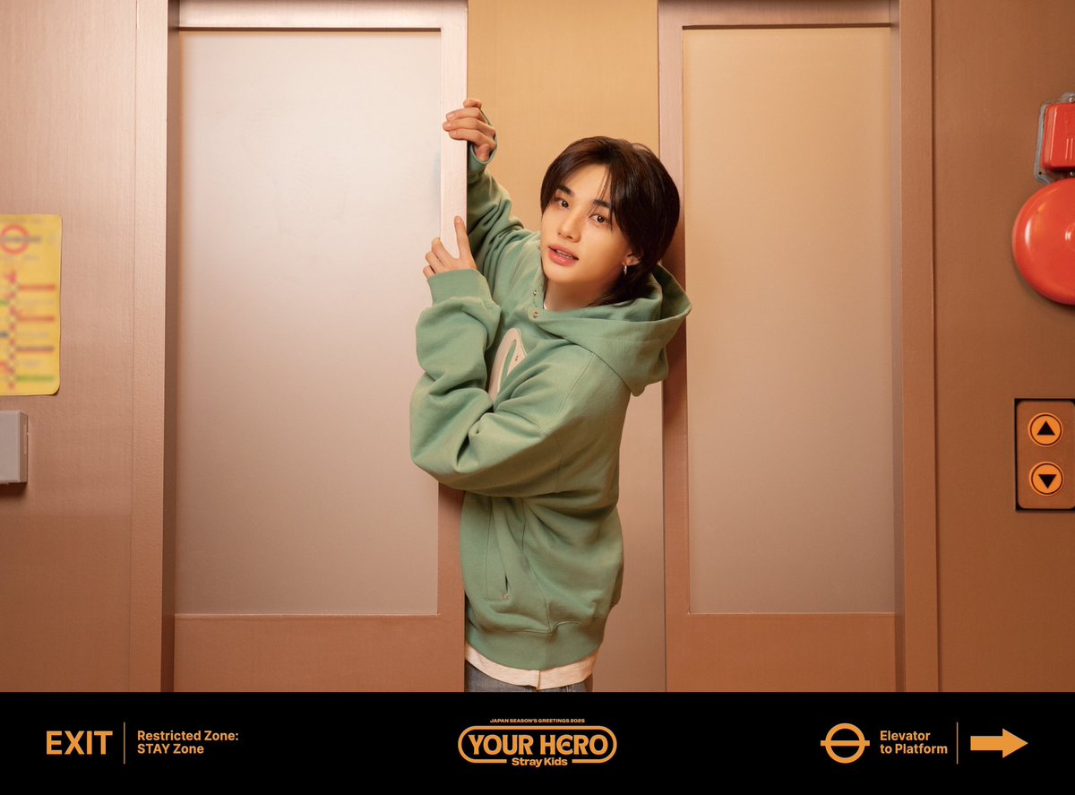 Hyunjin for Stray Kids Japan Season's Greetings 2025 “Your Hero