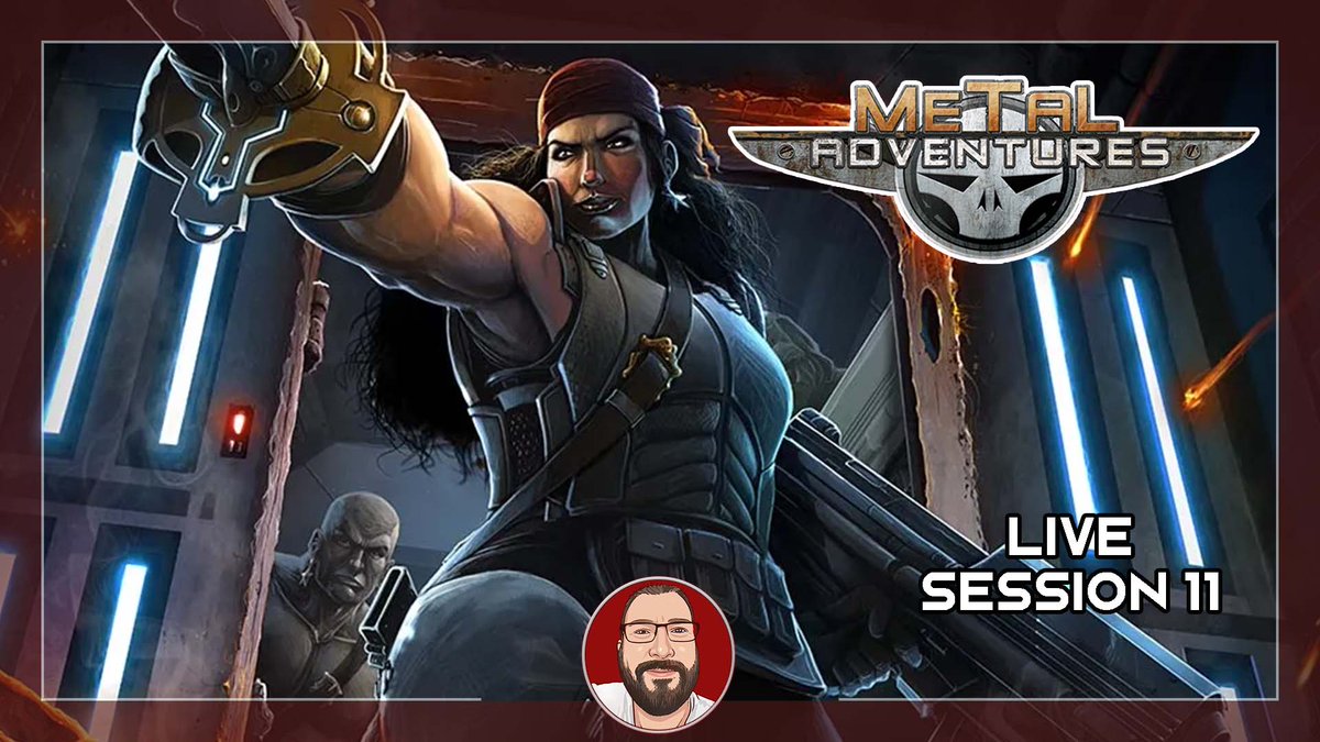 Salut les rôlistes!

▶️ live #ActualPlayJDR

 Metal Adventure "The Beginning" 

On vous attend cet après midi à 14h30
 
🔴Twitch twitch.tv/lapetitepausej… 

A tout à l'heure #jdr #ActualPlay #Stream
😘