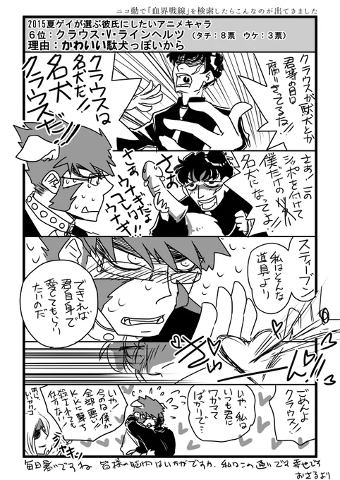 ステクラアごめんなぁンソロの〆切が近づいております。昔のネタと被らないようにと過去投稿を見直しておりますと謝罪ブンネタ割と描いてる気がしてきました (1/1) 