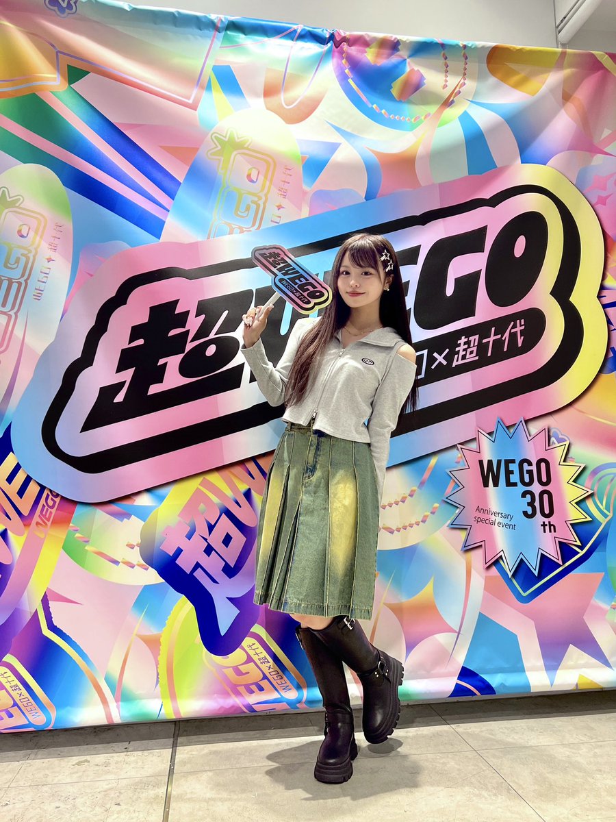 超十代×WEGOスペシャル体験型フェス『#超WEGO 』 おさきちゃん