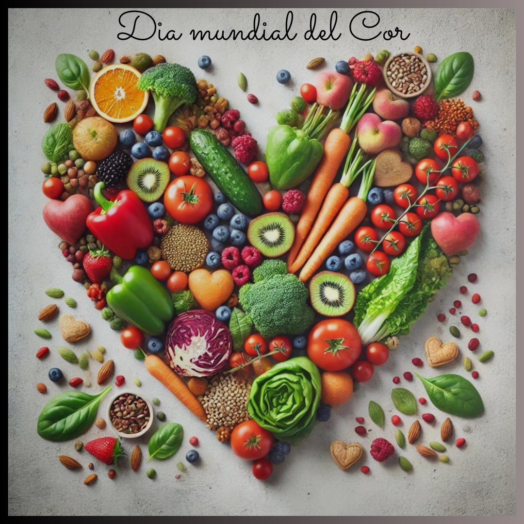 ❤️🌍 Dia Mundial del Cor 🌍❤️

→ Avui recordem la importància de cuidar la nostra salut a través del que mengem. 

→ Apostar per una alimentació sana i equilibrada, com la que oferim a la nostra cooperativa, és clau per a un cor fort i saludable. 💚🥗