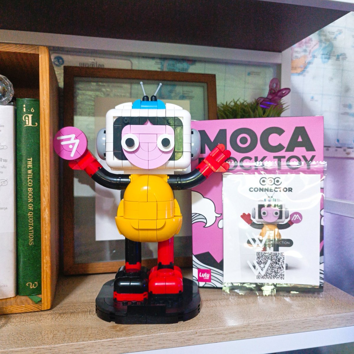 ZeethaSittha's tweet photo. Meet Connector, the Moca Block Toy that traveled over 2000 miles with me to find its new home! 🇹🇭 

Connector is special because I want to bring people together—whether they're from Web3, Web2, or just stepping into this space.

Thank you so much, @Oldwon_Lululand, for this wonderful gift and for everything you do! 🩷 I might just need to travel again soon to bring the Connector baby home too.✨🧸✨
#MocaFam #MocaBlockToy

Thank you @Moca_Network for creating the warm and friendly space that allows me to know these amazing human beings.