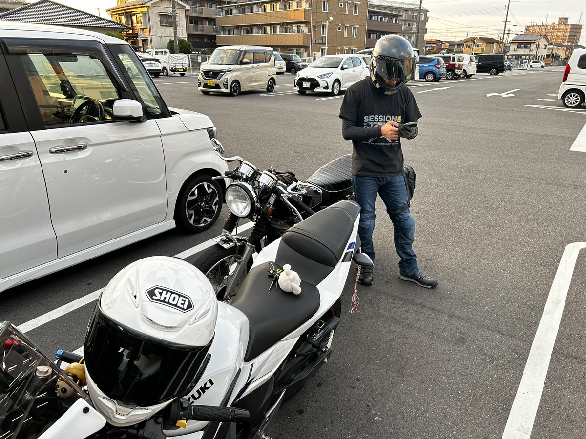 tk_gspk's tweet image. ちょっと走っただけなのにヤンキーばっかり