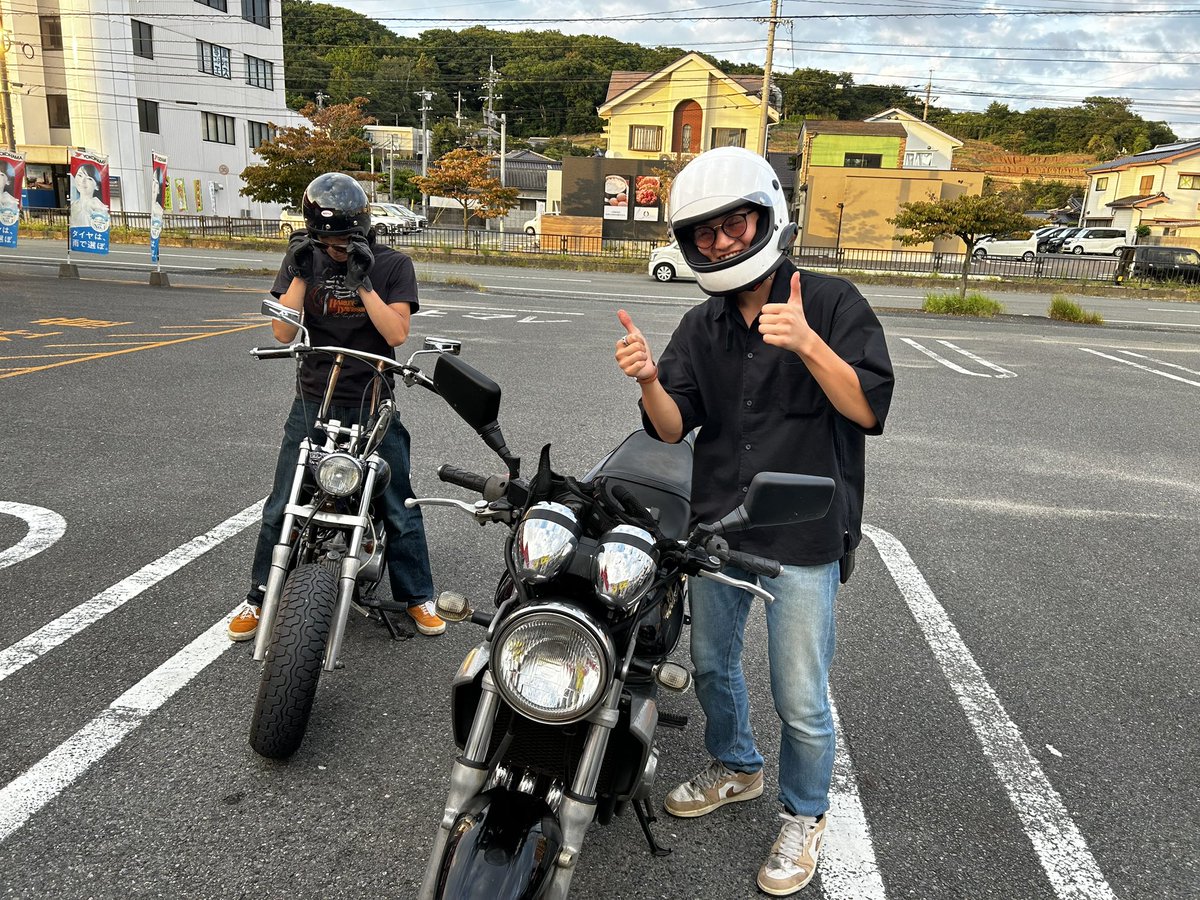 tk_gspk's tweet image. ちょっと走っただけなのにヤンキーばっかり