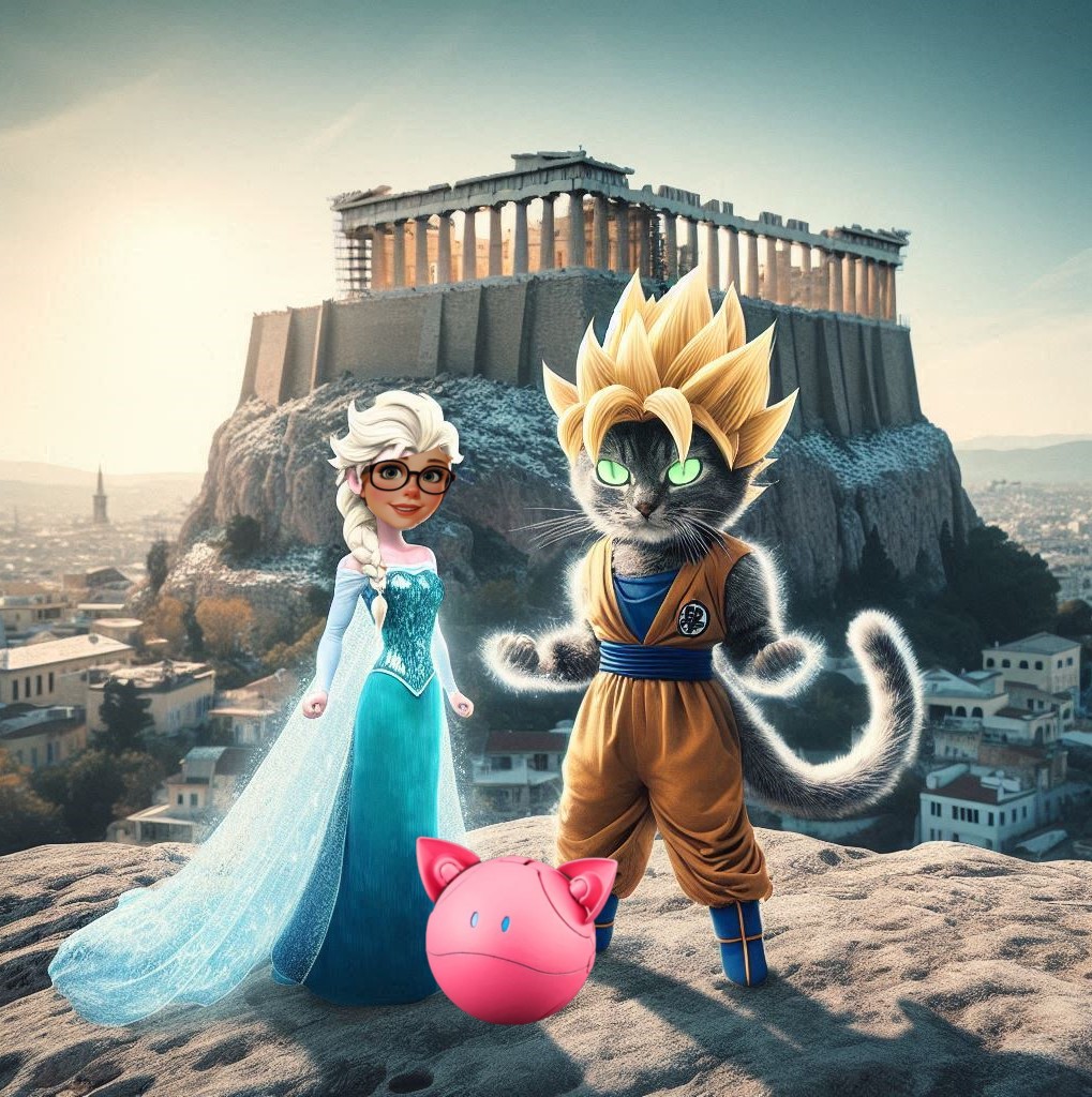 🚨 BREAKING NEWS 🚨

The Ambassadors of the Saga Avengers have arrived in Athens to save Lil c!👽With the ancient Acropolis as their battleground, they’ve broken him free from the Blockchain Police. 
Now, the fee-free revolution is unstoppable! ⚡🏛️

Will anyone be able to stand