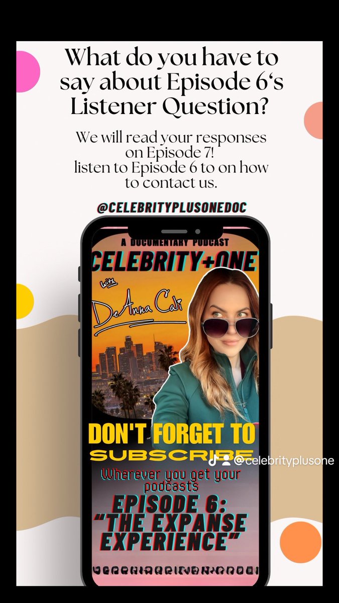 SweetDee04's tweet image. #celebrityplusonepodcast #tellall #wearenotgossip #celebritiesdating #bingeworthypodcasts #deannacali #theexpanse #listenerresponses #foryou #pureentertainment