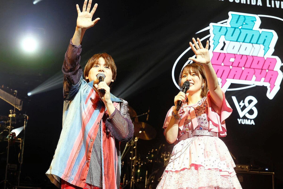 livedoornews's tweet photo. 【熱狂】内田雄馬、姉・内田真礼と初対バン「姉さんとライブを作れたのが幸せでした」
https://t.co/SEkdv4081Q

ライブには2日間で9000人のファンが集結。雄馬は「内田真礼の音楽を聞いている人の顔や声が聞けて、こんな素敵な人に囲まれているのが知れて弟としてうれしかったです」と話した。 https://t.co/saEz002gDM