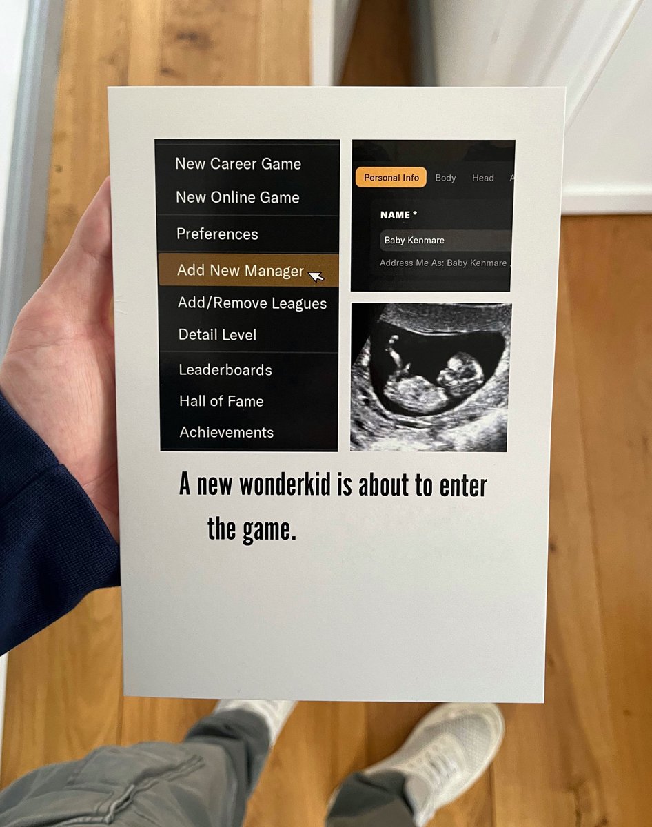 Baby announcement: 20